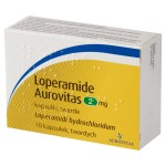 Loperamide Aurovitas 2 mg tvrdé tobolky 10 kusů