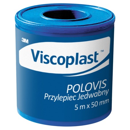 Viscoplast Polovis Silk adhesive 5 m x 50 mm