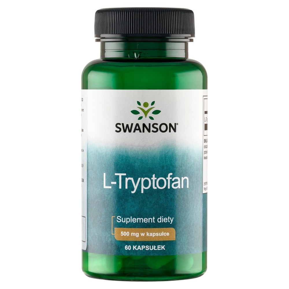 Swanson Dietary supplement l-tryptophan 500 mg 48 g (60 pieces)