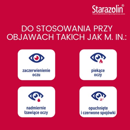 Starazolin eye drops 0.5 mg/ml 5 ml x 2
