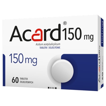 Acard 150 mg x 60 Tabletten. ankommen.