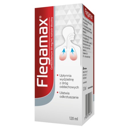 Flegamax oral solution 50 mg/ml 120 ml