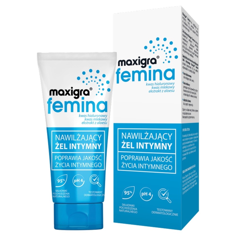 Maxigra femina moisturizing intimate gel 75 ml