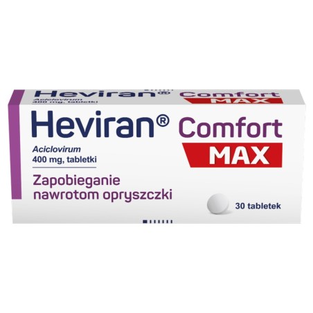 Heviran Comfort Max 400 mg x 30 tab