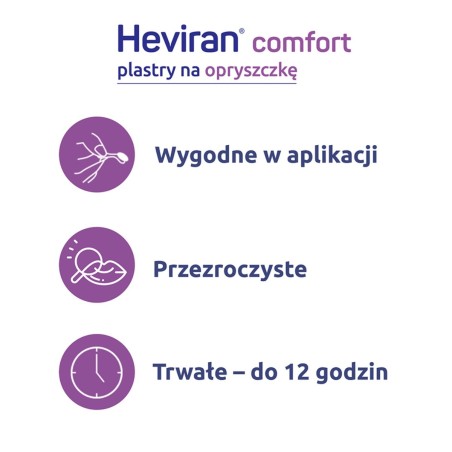 Heviran Comfort patches x 15 pieces