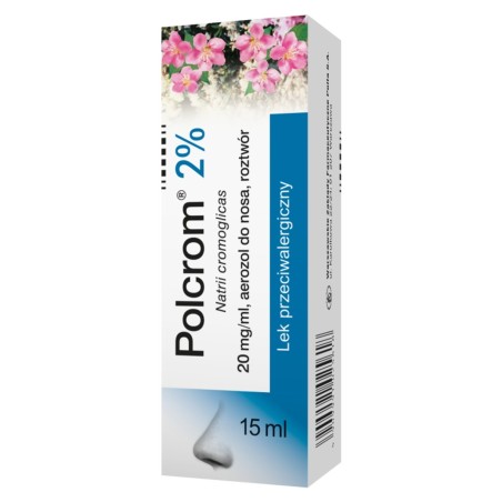 Polcrom 2% nasal spray bottle 15 ml