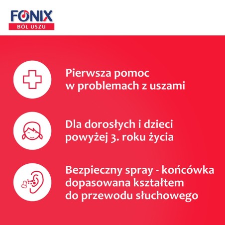 Fonix Ear Pain spray 15ml