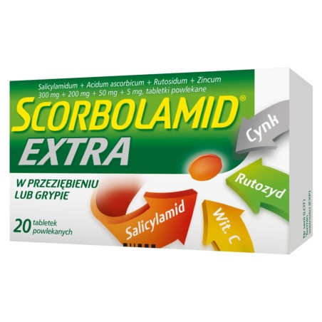 Scorbolamid Extra x 20 comprimidos recubiertos con película