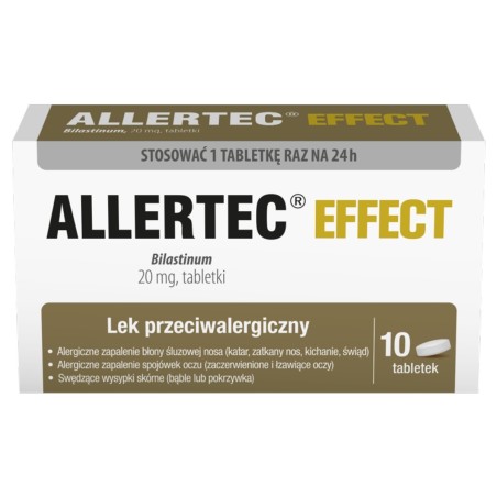 Allertec Effect 20 mg x 10 comprimidos