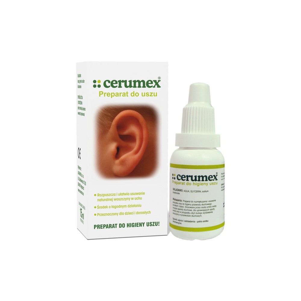 CERUMEX EAR DROPS 15ML
