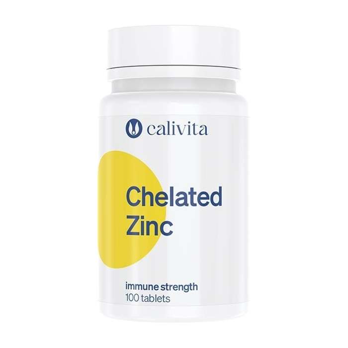 Chelated Zinc Calivita 100 tablets
