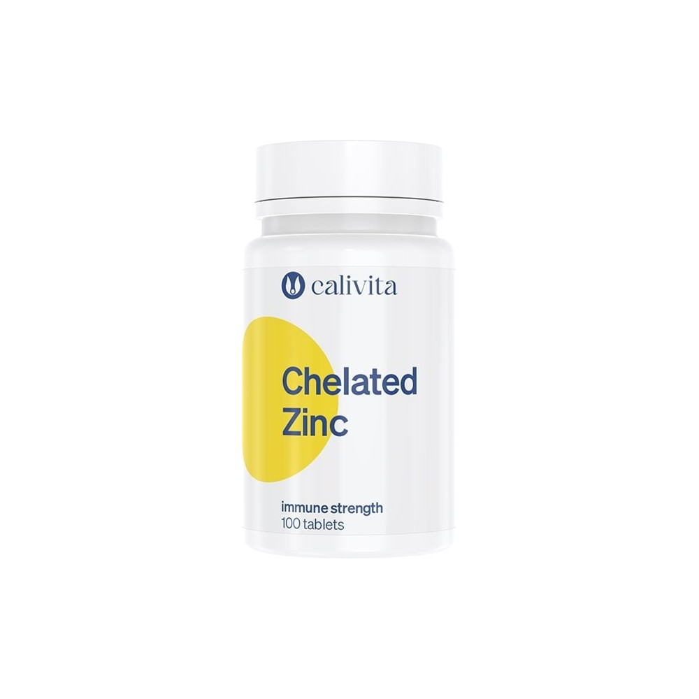 Chelated Zinc Calivita 100 comprimidos