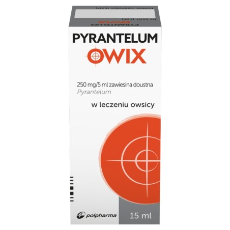 Pyrantelum Owix suspensión oral 0,25 g/ 5 ml 15 ml