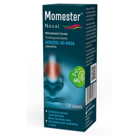 Momester Nasal Spray nasal, suspension 50 mcg x 120 doses