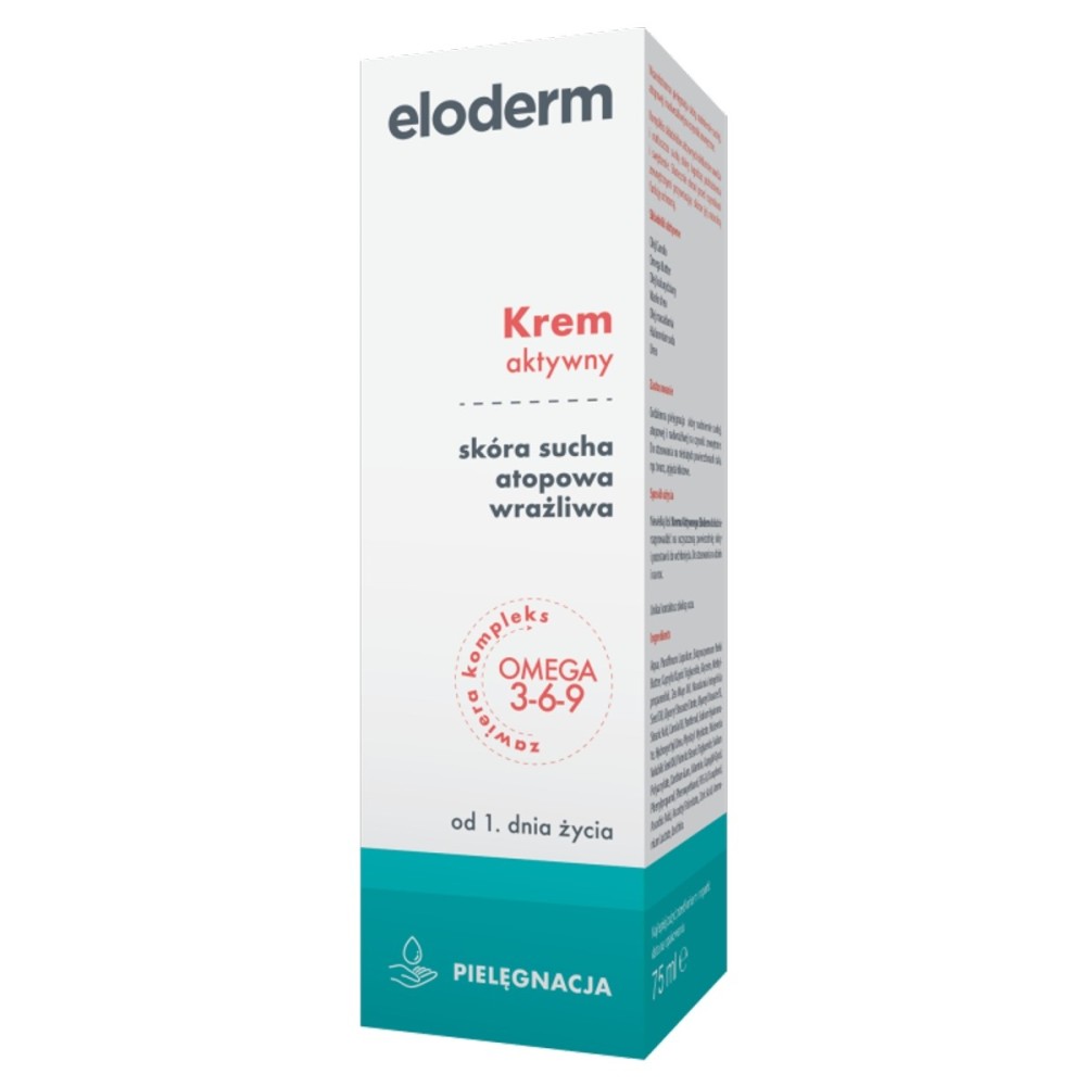 Eloderm cream active from 1 day of life 75 ml