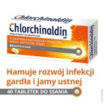 Chlorchinaldin VP, 2 mg, tabletki do ssania, 40 sztuk