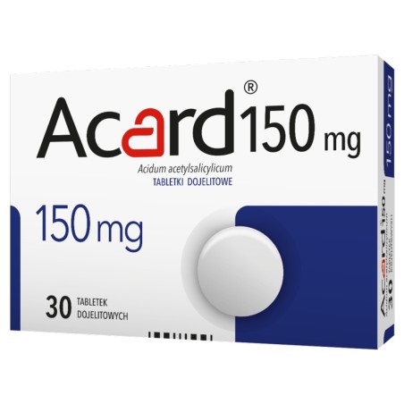 Acard 150 mg x 30 comprimidos. llegar.