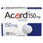 Acard 150 mg x 30 Tabletten. ankommen.