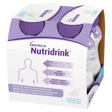 Nutridrink Food for special medical purposes neutral 500 ml (4 x 125 ml)
