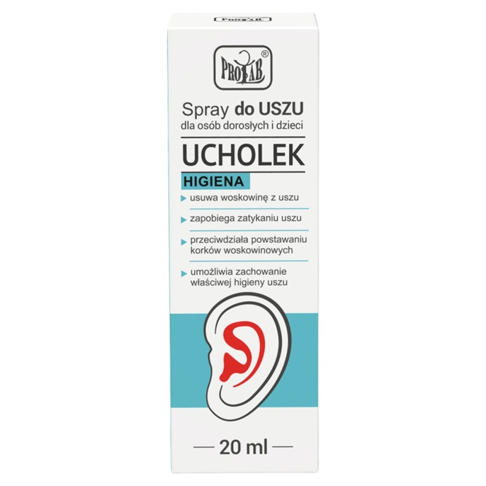 Ucholek Higiena Ear Spray 20 ml