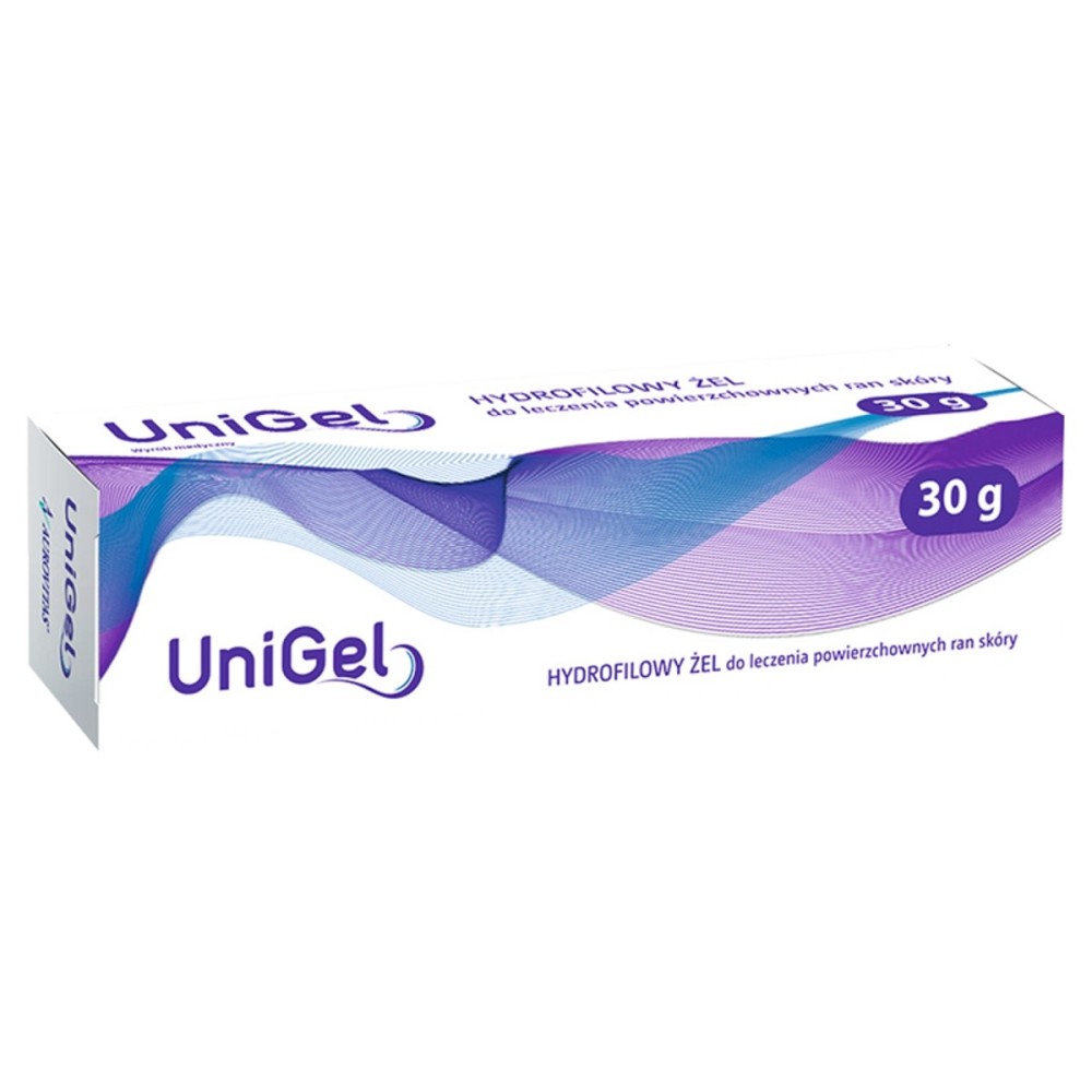 UniGel Gel hydrophile pour dispositif médical 30 g