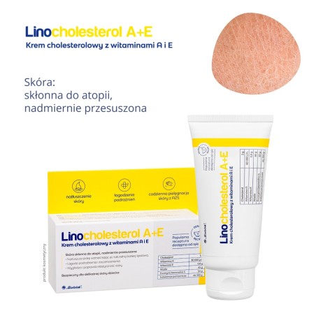 Linocholesterol A+E Cholesterol cream with vitamins A and E 50 g