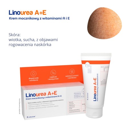 Linourea A+E Urea cream with vitamins A and E 50 g