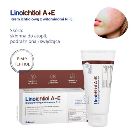 Linoichthyol A+E Ichthyol cream with vitamins A and E 50 g