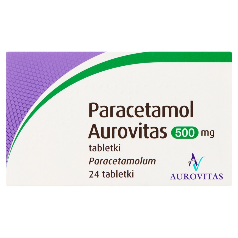Paracetamol Aurovitas Tablets 24 pieces