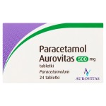 Paracetamol Aurovitas tablety 24 kusů
