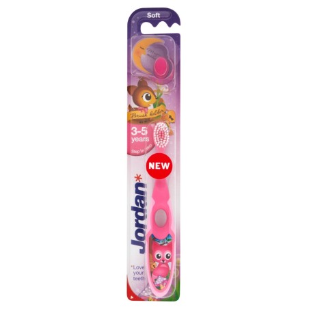 Jordan Step by Step Toothbrush for children 3-5 years old, soft