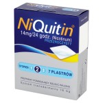 NiQuitin 14 mg/24 h Transparente Lösung zur Raucherentwöhnung Grad 2 7 Pflaster