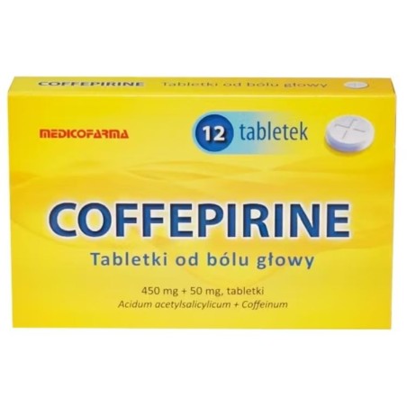 Coffepirine Headache Tablets x 12 tablets