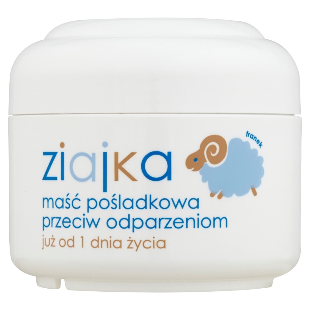 Ziaja Ziajka Pomada para glúteos contra llagas desde el primer día de vida 50 ml