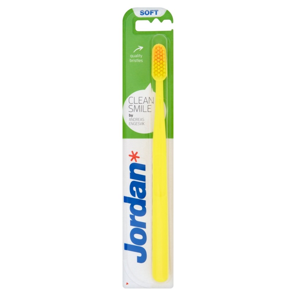 Cepillo de dientes suave Jordan Clean Smile
