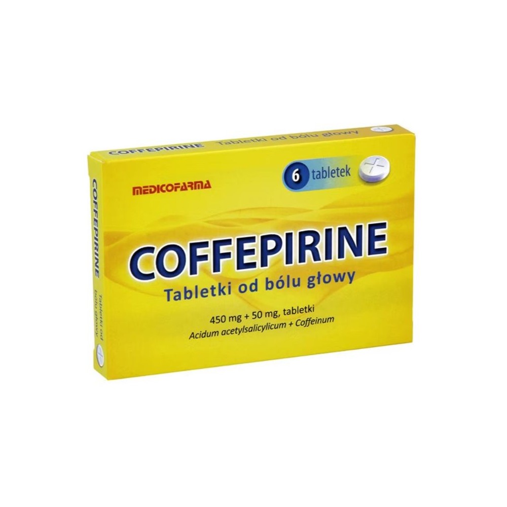 Coffepirina x 6 comprimidos