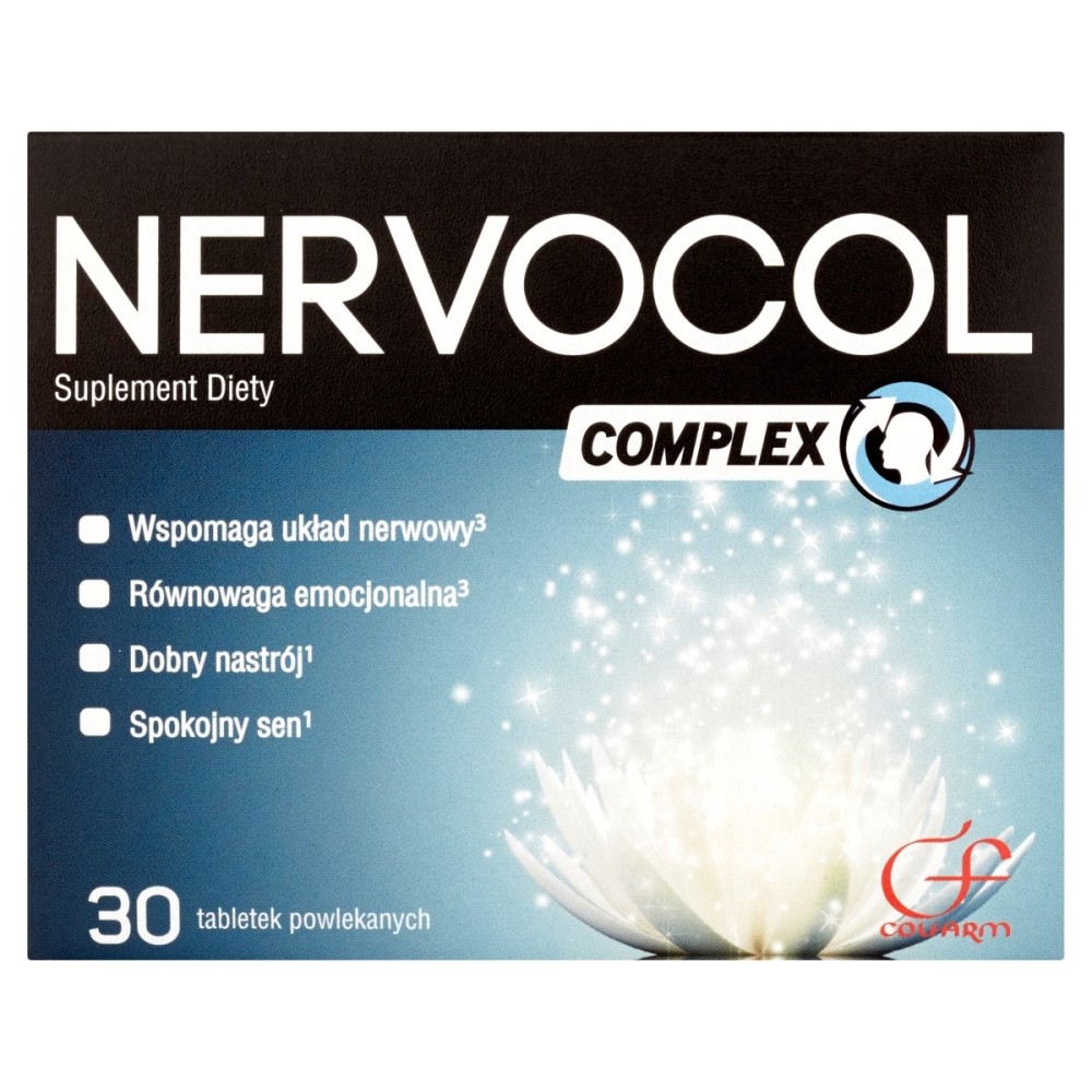 Colfarm Nervocol Complex Dietary supplement 30 tablets