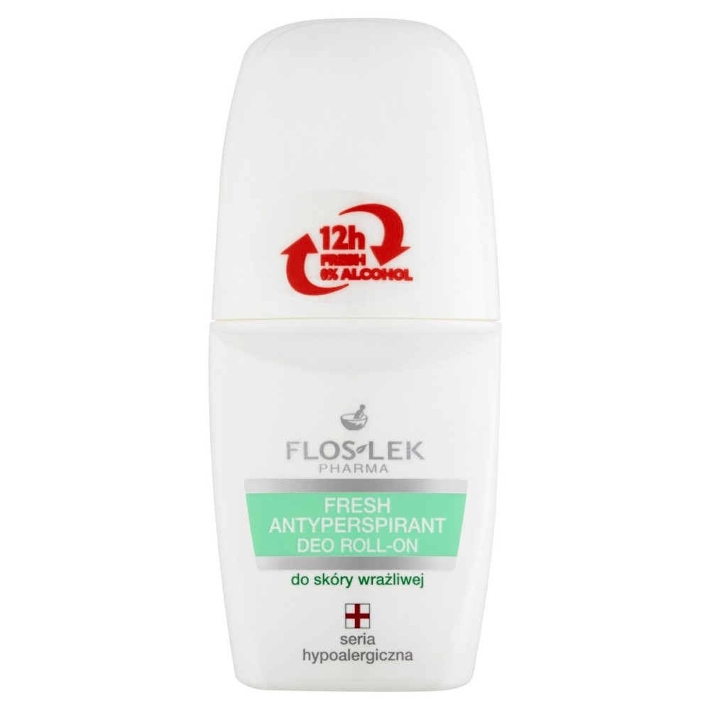 Floslek Pharma Fresh Antyperspirant deo roll-on do skóry wrażliwej 50 ml