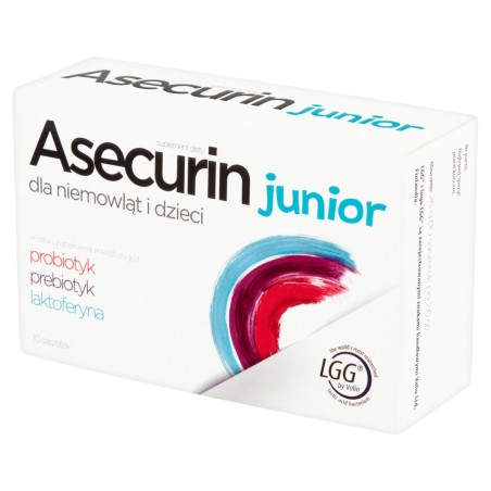 Asecurin junior Suplement diety 26 g (10 saszetek)