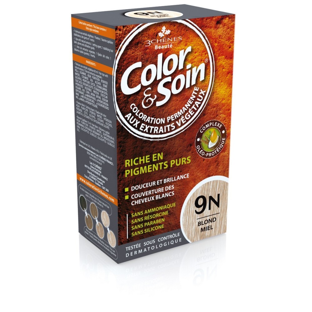 COLOR & SOIN Barva na vlasy 9N 135 ml