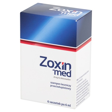 Zoxin-med Champú anticaspa medicado 6 x 6 ml