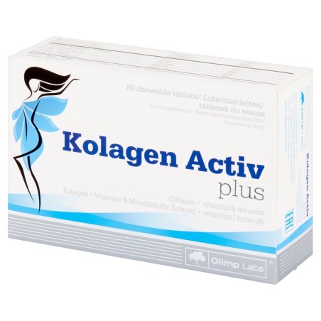 Olimp Labs Kolagen Activ plus Suplement diety 120 g (80 sztuk)