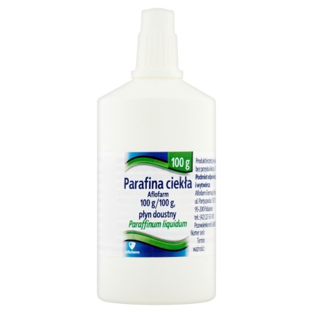 Liquid paraffin Oral liquid 100 g Aflofarm