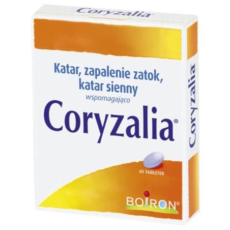 Coryzalia tablets, drag. 40 tablets