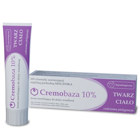 Cremobaza 10% - Polotučný krém s ureou