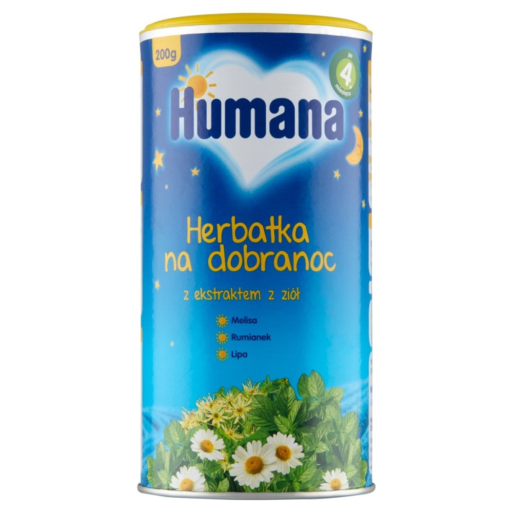 Humana Bedtime tea with herbal extract after the 4th month 200 g
