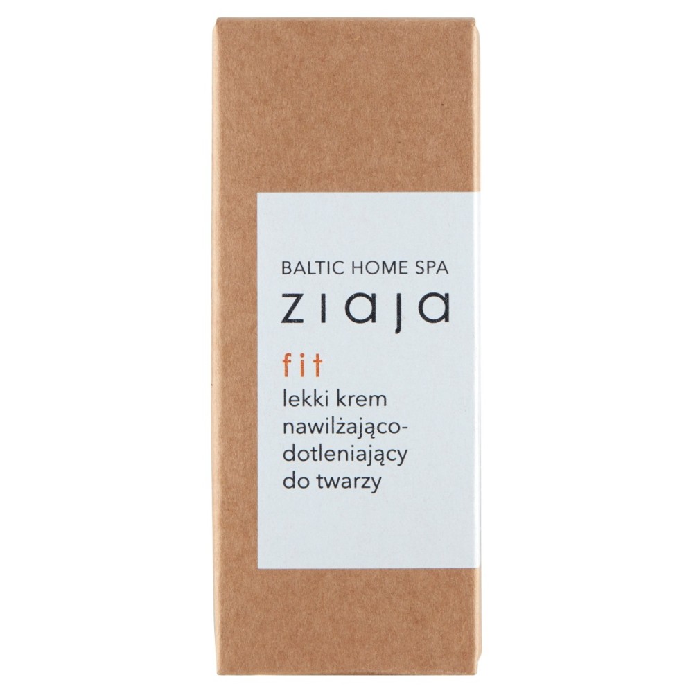 Ziaja Baltic Home Spa fit Light moisturizing and oxygenating face cream 50 ml