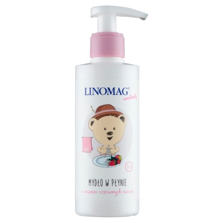 Linomag Emollients Liquid soap with the scent of red fruits 200 ml