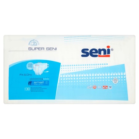 Seni Super Small Diapers for adults, 30 pieces