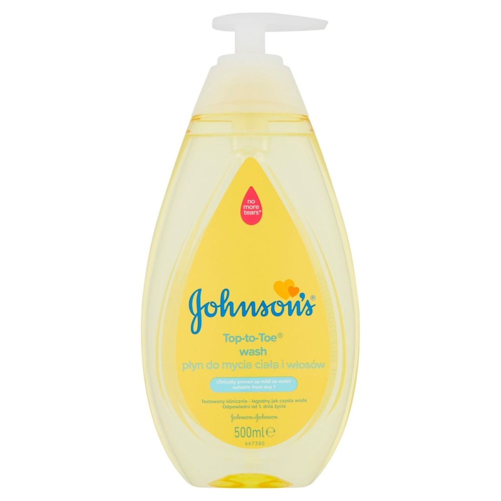 Johnson's Top-to-Toe Body and hair wash 500 ml